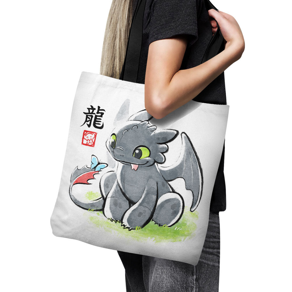 Inked Dragon - Tote Bag
