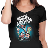 Inside Arkham - Women's V-Neck