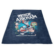 Inside Arkham - Fleece Blanket