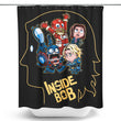 Inside Bob - Shower Curtain