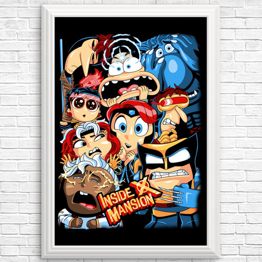 Inside X Mansion - Posters & Prints