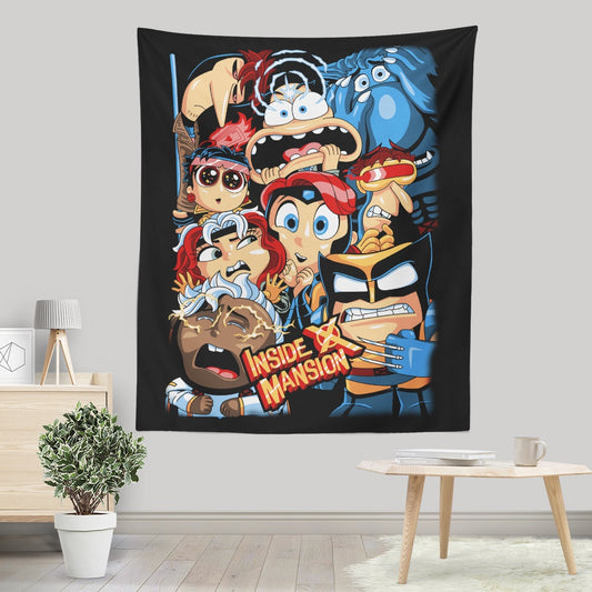 Inside X Mansion - Wall Tapestry