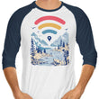 Internet Explorer - 3/4 Sleeve Raglan T-Shirt