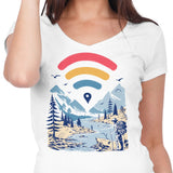 Internet Explorer - Women's V-Neck