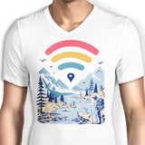 Internet Explorer - Men's V-Neck