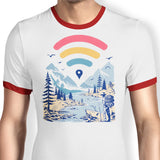 Internet Explorer - Ringer T-Shirt