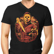 Into Haddonfield - Men's V-Neck