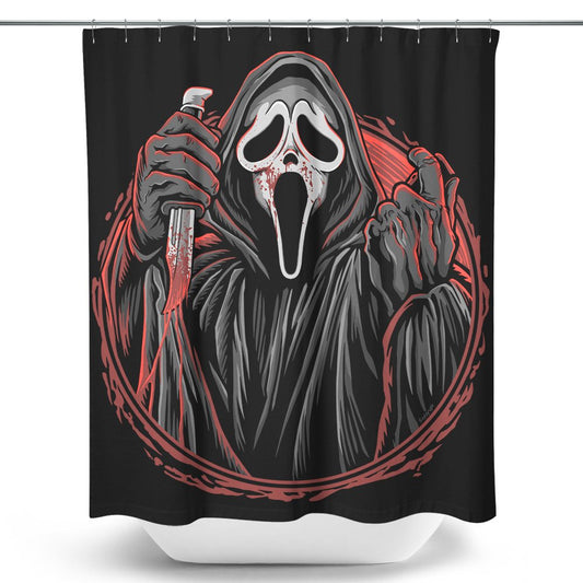 Into Woodsboro - Shower Curtain