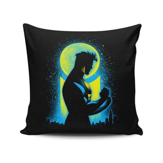 Invincible Boy - Throw Pillow