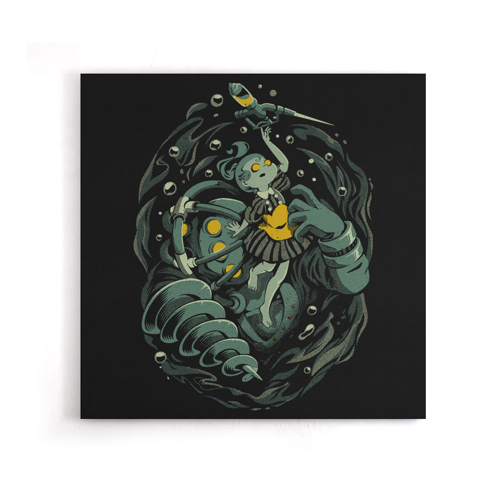 Iron Protector - Canvas Print