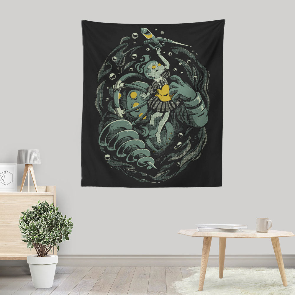 Iron Protector - Wall Tapestry