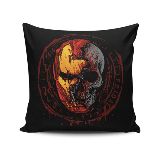 Iron Zombie - Throw Pillow