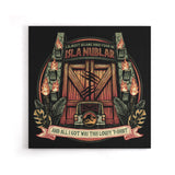 Isla Nublar Souvenir - Canvas Print