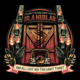 Isla Nublar Souvenir - 3/4 Sleeve Raglan T-Shirt