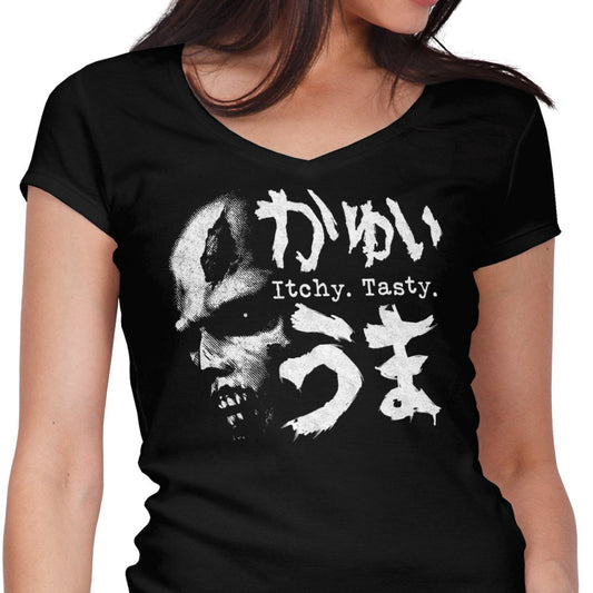 Itchy, Tasty Z - Women's V-Neck