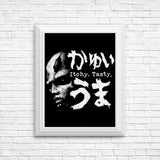 Itchy, Tasty Z - Posters & Prints