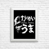 Itchy, Tasty Z - Posters & Prints