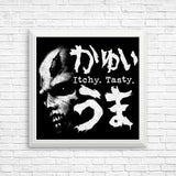 Itchy, Tasty Z - Posters & Prints