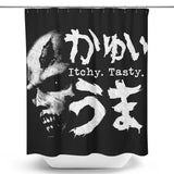 Itchy, Tasty Z - Shower Curtain