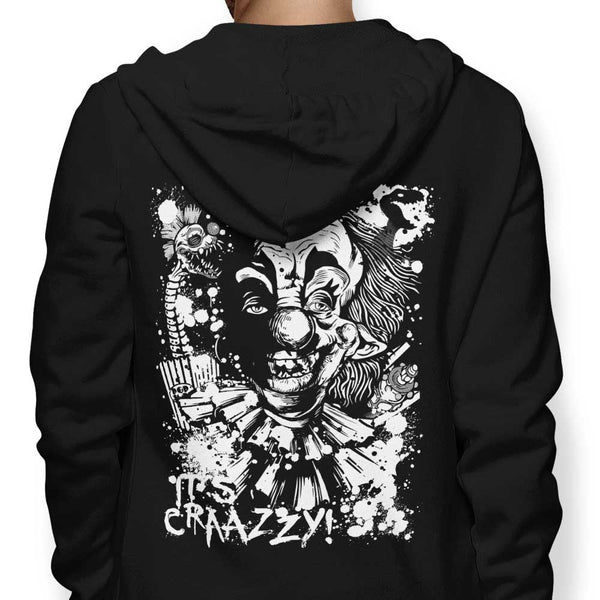 CRAZY PANEL HOODIE : MULTI99 サイズ2 Its-Crazy-Hoodie-Back-2-