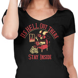 It's Hell Out There - Women's V-Neck
