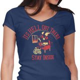 It's Hell Out There - Women's V-Neck