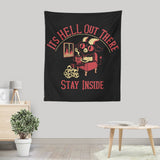 It's Hell Out There - Wall Tapestry