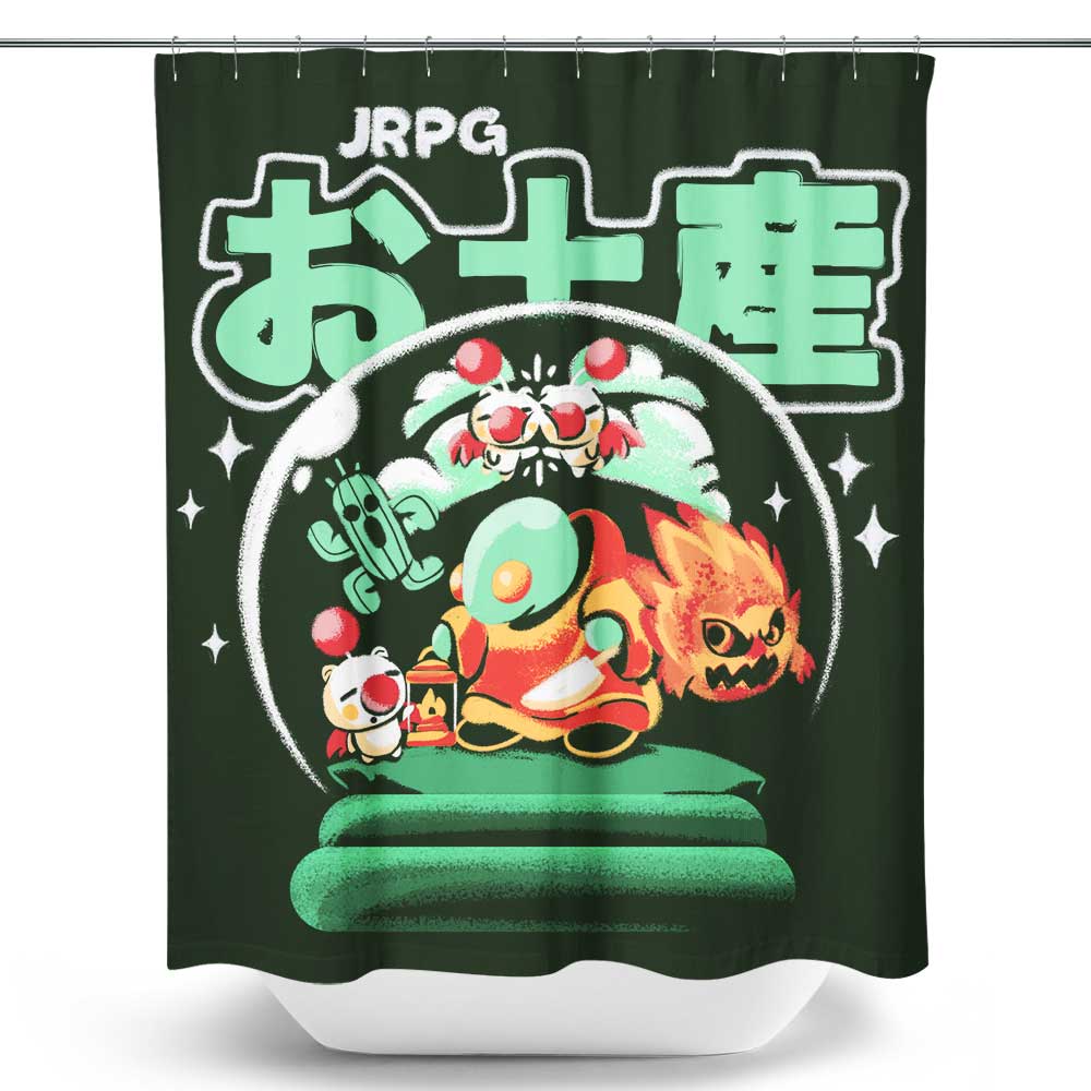 JRPG Fantasy Souvenir - Shower Curtain