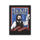 Jackie Daytona - Canvas Print
