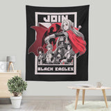 Join Black Eagles - Wall Tapestry