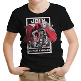 Join Black Eagles - Youth Apparel