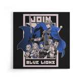 Join Blue Lions - Canvas Print