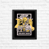 Join Golden Deer - Posters & Prints