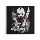 Join Me in the Woods - Canvas Print