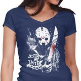 Join Me in the Woods - Women's V-Neck