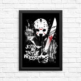 Join Me in the Woods - Posters & Prints