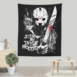 Join Me in the Woods - Wall Tapestry