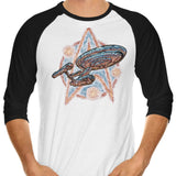 Journey to the Stars and Beyond - 3/4 Sleeve Raglan T-Shirt