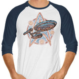 Journey to the Stars and Beyond - 3/4 Sleeve Raglan T-Shirt