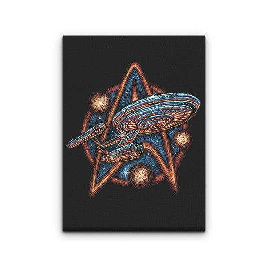 Journey to the Stars and Beyond - Canvas Print