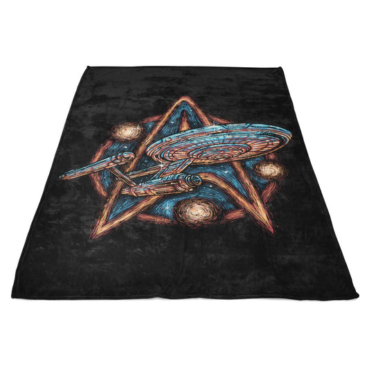 Journey to the Stars and Beyond - Fleece Blanket