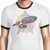 Journey to the Stars and Beyond - Ringer T-Shirt