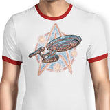 Journey to the Stars and Beyond - Ringer T-Shirt