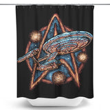 Journey to the Stars and Beyond - Shower Curtain