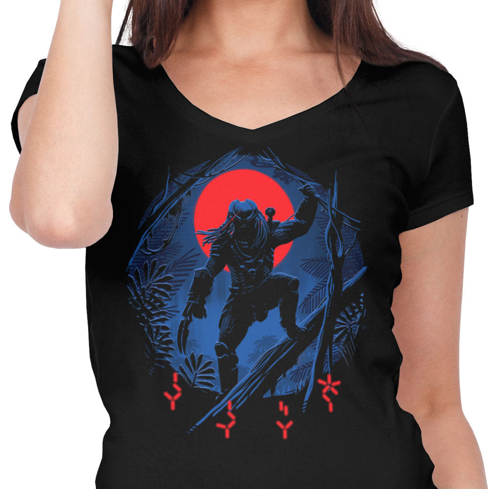 Jungle Warrior - Women's V-Neck
