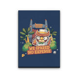 Jurassic Crossing - Canvas Print