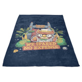 Jurassic Crossing - Fleece Blanket