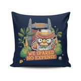 Jurassic Crossing - Throw Pillow