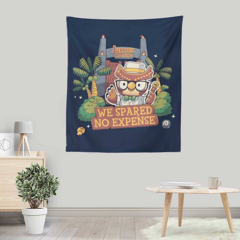 Jurassic Crossing - Wall Tapestry