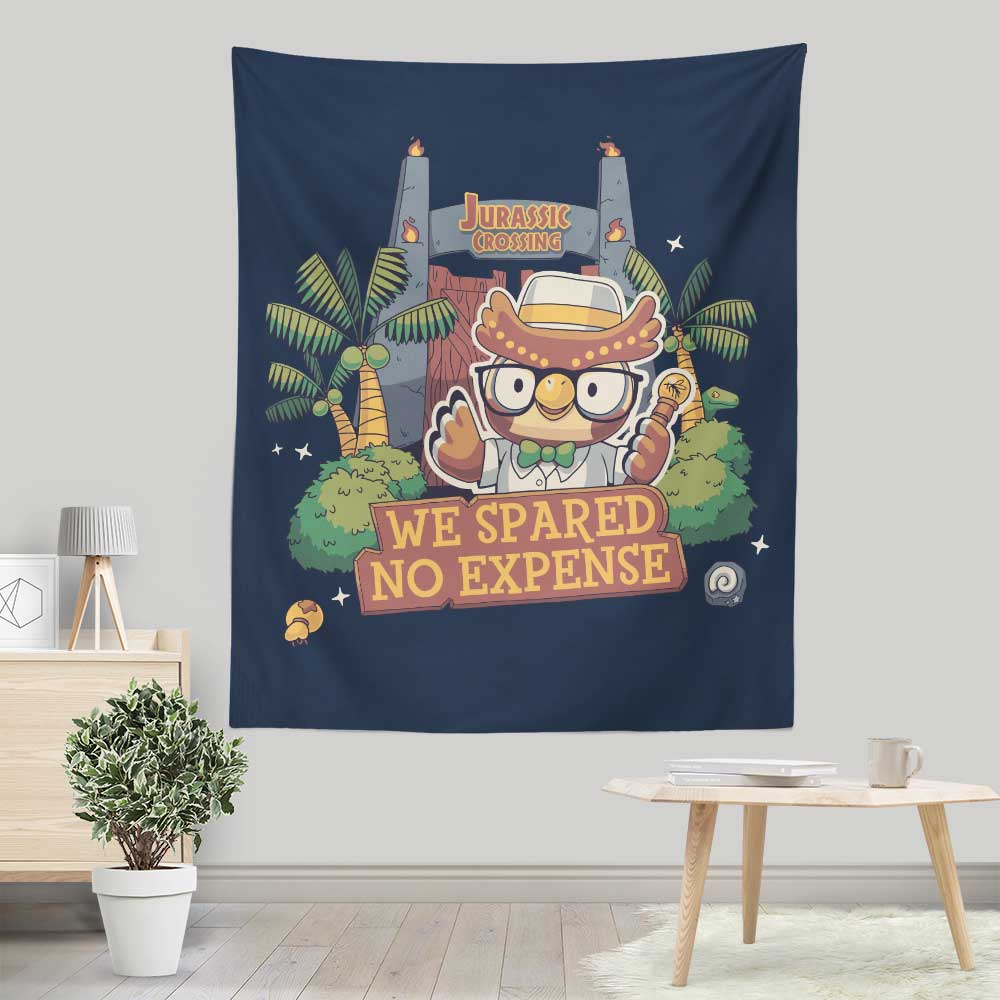 Jurassic Crossing - Wall Tapestry